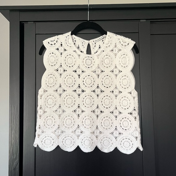 Abercrombie & Fitch Tops - A&F crochet top
